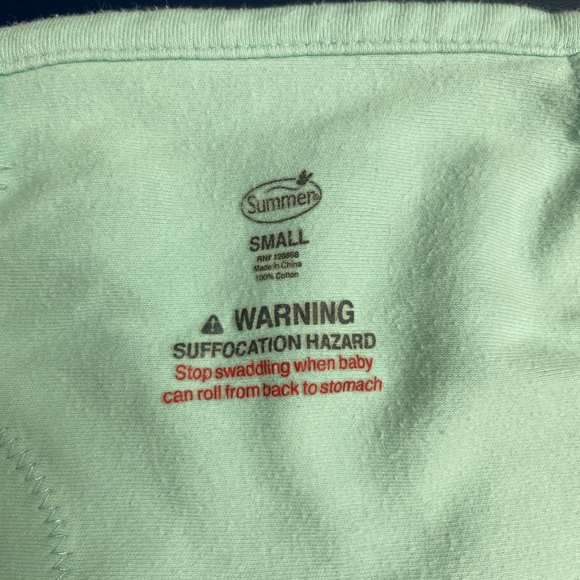 Set of 2 SwaddleMe Summer Infant Swaddle Wraps - Picture 7 of 16